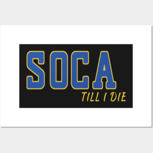 Soca Till I Die Word Art - Soca Music - Soca Mode Posters and Art